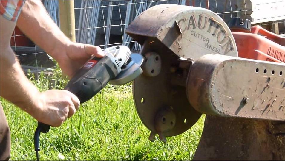 sharpen stump grinder teeth